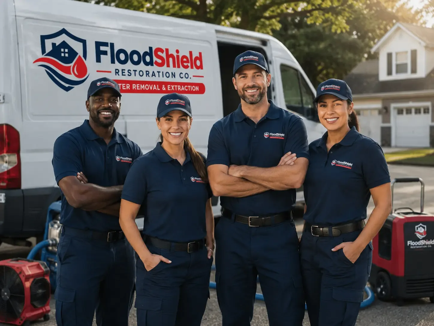 Flood Damage Restoration company in King And Queen Court House, VA
